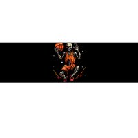 Basketball Skeleton Women Basketball Player Halloween Premium Bumper Sticker