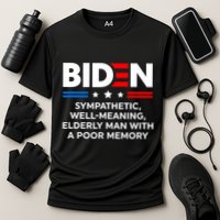 Biden Sympathetic Wellmeaning Elderly Man With Poor Memory Performance Shirt