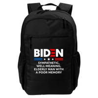 Biden Sympathetic Wellmeaning Elderly Man With Poor Memory Backpack