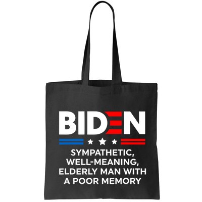 Biden Sympathetic Wellmeaning Elderly Man With Poor Memory Bag