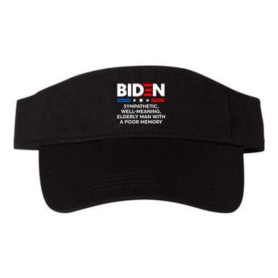 Biden Sympathetic Wellmeaning Elderly Man With Poor Memory Visor