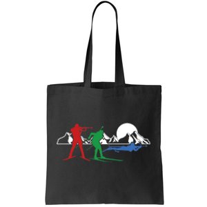 Biathlon Ski Winter Sports Cross Country Skiing Snow Gift Tote Bag