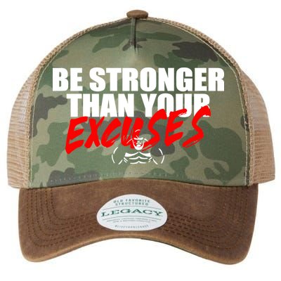 Brian Shaw Wearing Be Stronger Than Your Excuses Legacy Tie Dye Trucker Hat