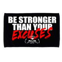 Brian Shaw Wearing Be Stronger Than Your Excuses Microfiber Hand Towel