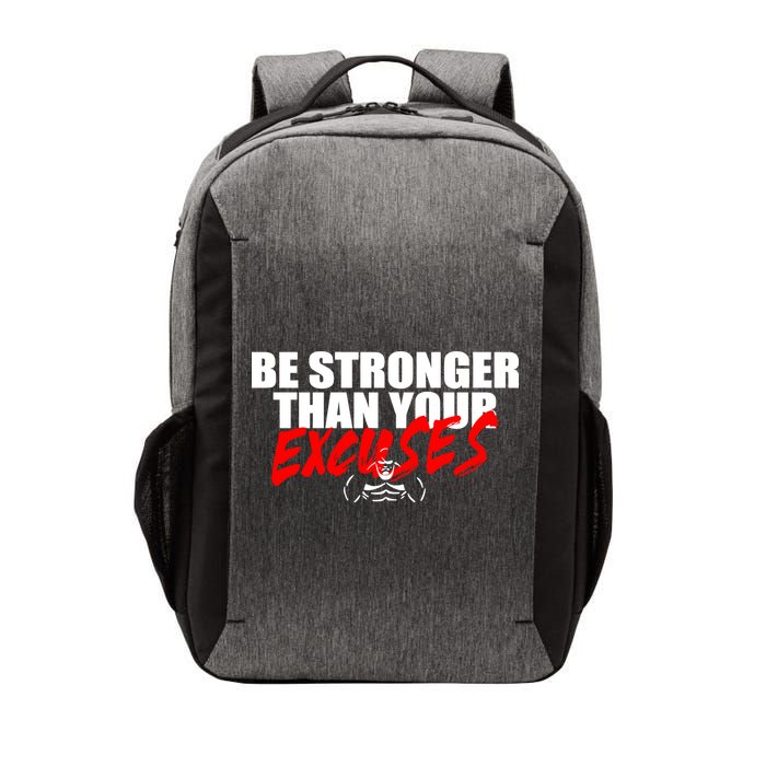 Brian Shaw Wearing Be Stronger Than Your Excuses Vector Backpack