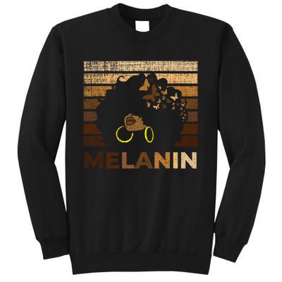 Black Strong Women Afro Love Melanin African Girl Sweatshirt