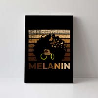 Black Strong Women Afro Love Melanin African Girl Canvas