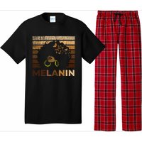 Black Strong Women Afro Love Melanin African Girl Pajama Set