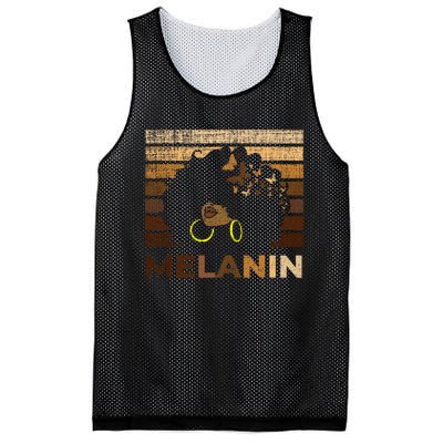 Black Strong Women Afro Love Melanin African Girl Mesh Reversible Basketball Jersey Tank