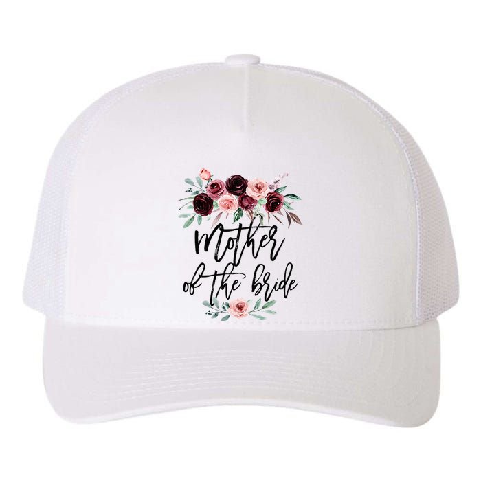 Bridal Shower Wedding Gift For Bride Mom Mother Of The Bride Yupoong Adult 5-Panel Trucker Hat