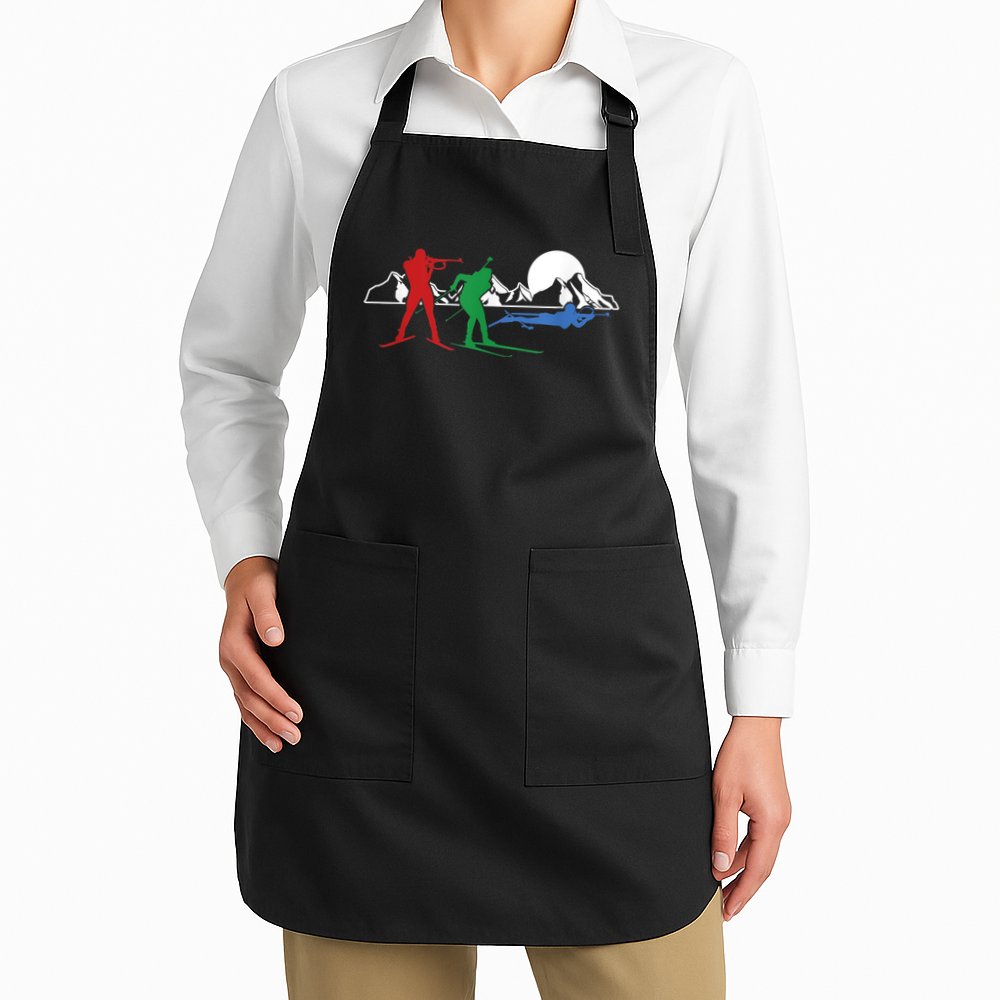 Biathlon Ski Winter Sports Cross Country Skiing Snow Apron