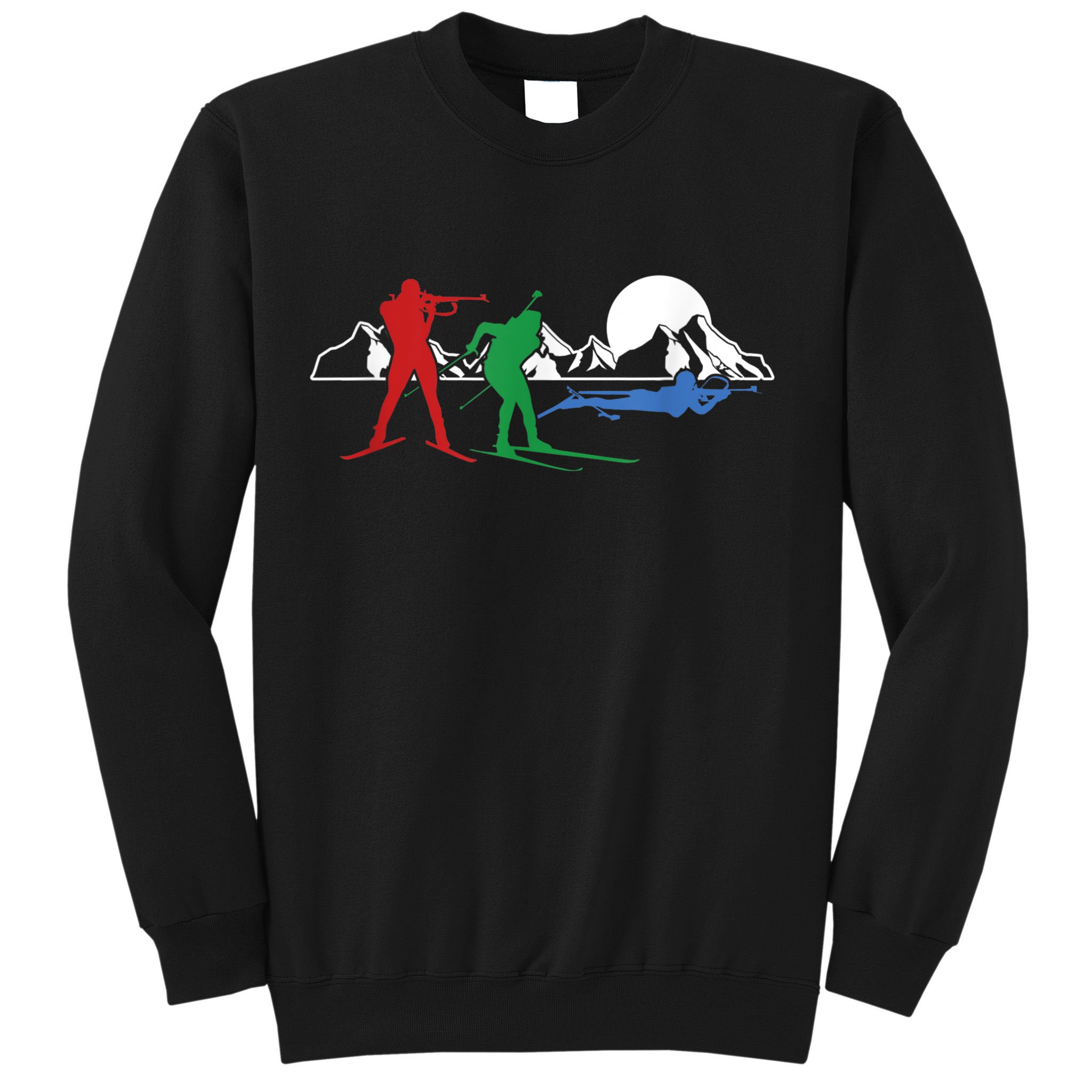 Biathlon Ski Winter Sports Cross Country Skiing Snow Sweatshirt