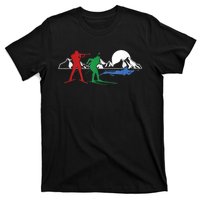 Biathlon Ski Winter Sports Cross Country Skiing Snow T-Shirt