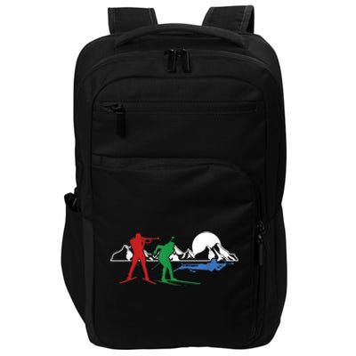 Biathlon Ski Winter Sports Cross Country Skiing Snow Impact Tech Backpack