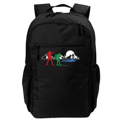 Biathlon Ski Winter Sports Cross Country Skiing Snow Daily Commute Backpack