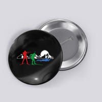 Biathlon Ski Winter Sports Cross Country Skiing Snow Button