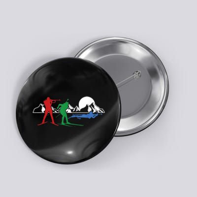 Biathlon Ski Winter Sports Cross Country Skiing Snow Button