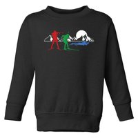 Biathlon Ski Winter Sports Cross Country Skiing Snow Toddler Sweatshirt