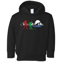 Biathlon Ski Winter Sports Cross Country Skiing Snow Toddler Hoodie