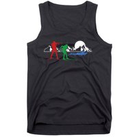 Biathlon Ski Winter Sports Cross Country Skiing Snow Tank Top