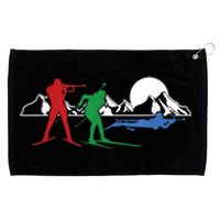 Biathlon Ski Winter Sports Cross Country Skiing Snow Grommeted Golf Towel