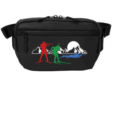 Biathlon Ski Winter Sports Cross Country Skiing Snow Crossbody Pack