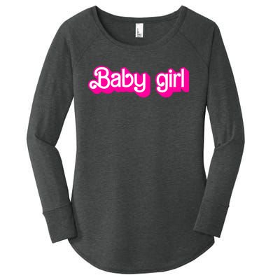 Ben Starr Wearing Baby Women's Perfect Tri Tunic Long Sleeve Shirt