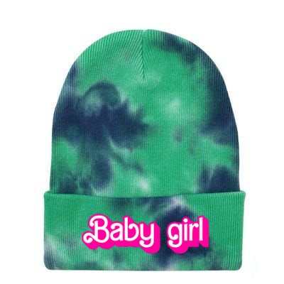 Ben Starr Wearing Baby Tie Dye 12in Knit Beanie