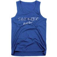 Beer Save Water Party Design Meaningful Gift Tank Top