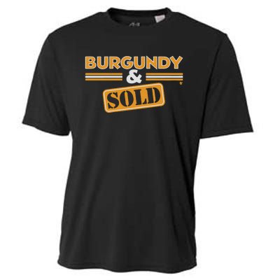 Burgundy Sold Washington Dc Cooling Performance Crew T-Shirt