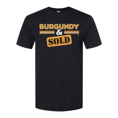 Burgundy Sold Washington Dc Softstyle® CVC T-Shirt