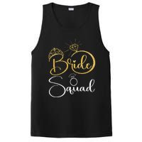 Bride Squad Wedding Bridal Shower Matching Family Team PosiCharge Competitor Tank