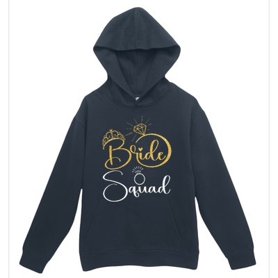 Bride Squad Wedding Bridal Shower Matching Family Team Urban Pullover Hoodie