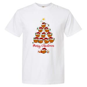 Basketball Sports Xmas Lighting Basketball Christmas Tree Gift Garment-Dyed Heavyweight T-Shirt