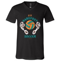 Barefoot Soccer X Eliza Edition V-Neck T-Shirt