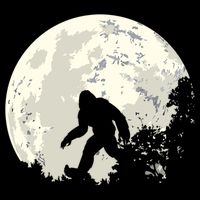 Bigfoot Sasquatch Yeti Gift Cooling Performance Crew T-Shirt