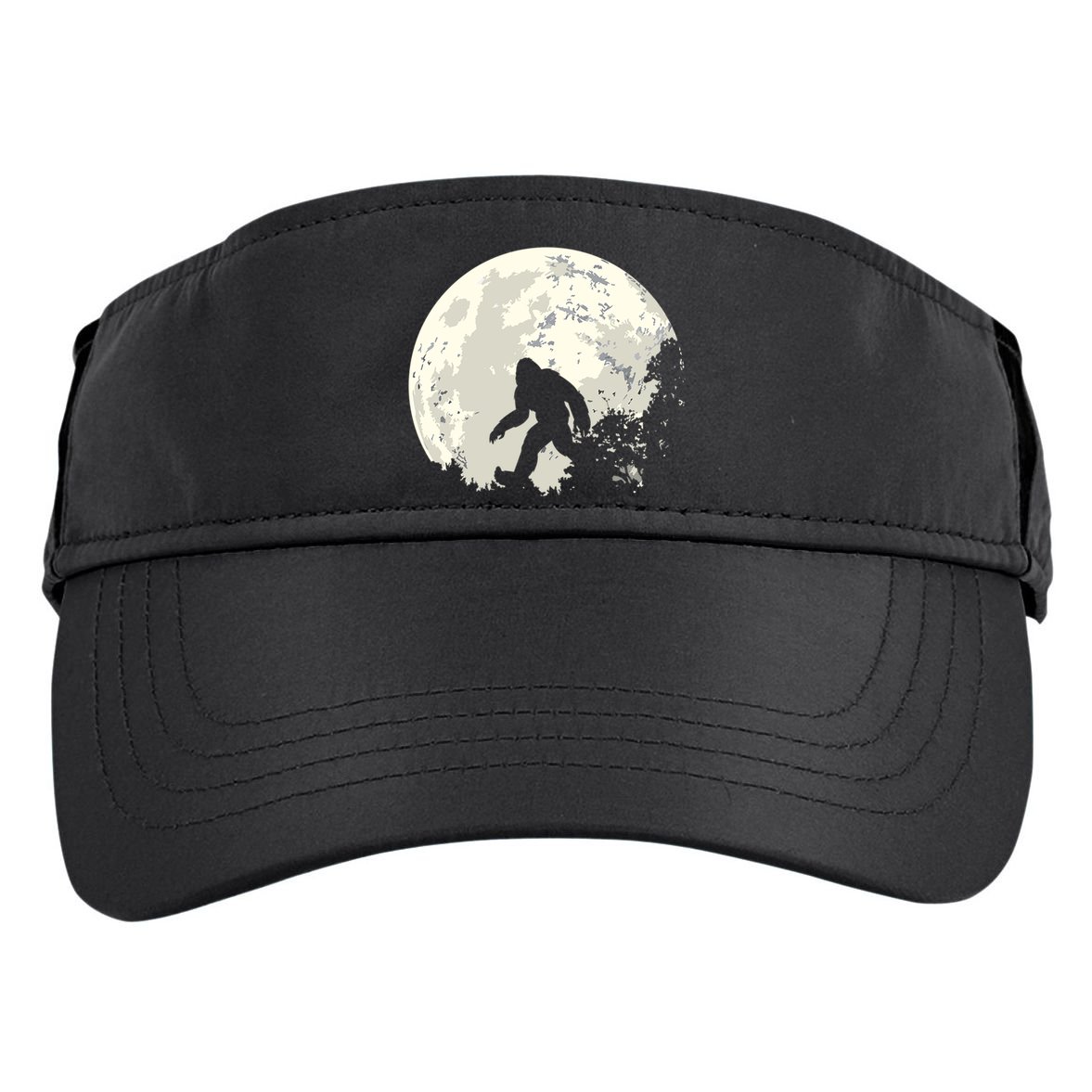 Bigfoot Sasquatch Yeti Gift Adult Drive Performance Visor