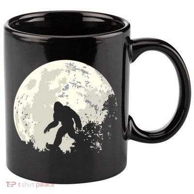 Bigfoot Sasquatch Yeti Gift 11oz C Handle Ceramic Mug