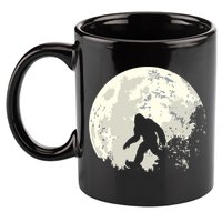 Bigfoot Sasquatch Yeti Gift 11oz C Handle Ceramic Mug