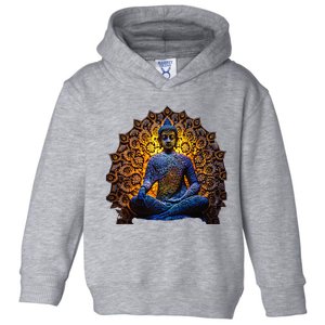 Buddha Statue Yoga Buddhist Zen Buddhism Meditation Toddler Hoodie