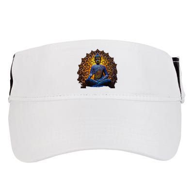 Buddha Statue Yoga Buddhist Zen Buddhism Meditation Adult Drive Performance Visor