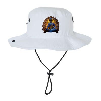 Buddha Statue Yoga Buddhist Zen Buddhism Meditation Legacy Cool Fit Booney Bucket Hat