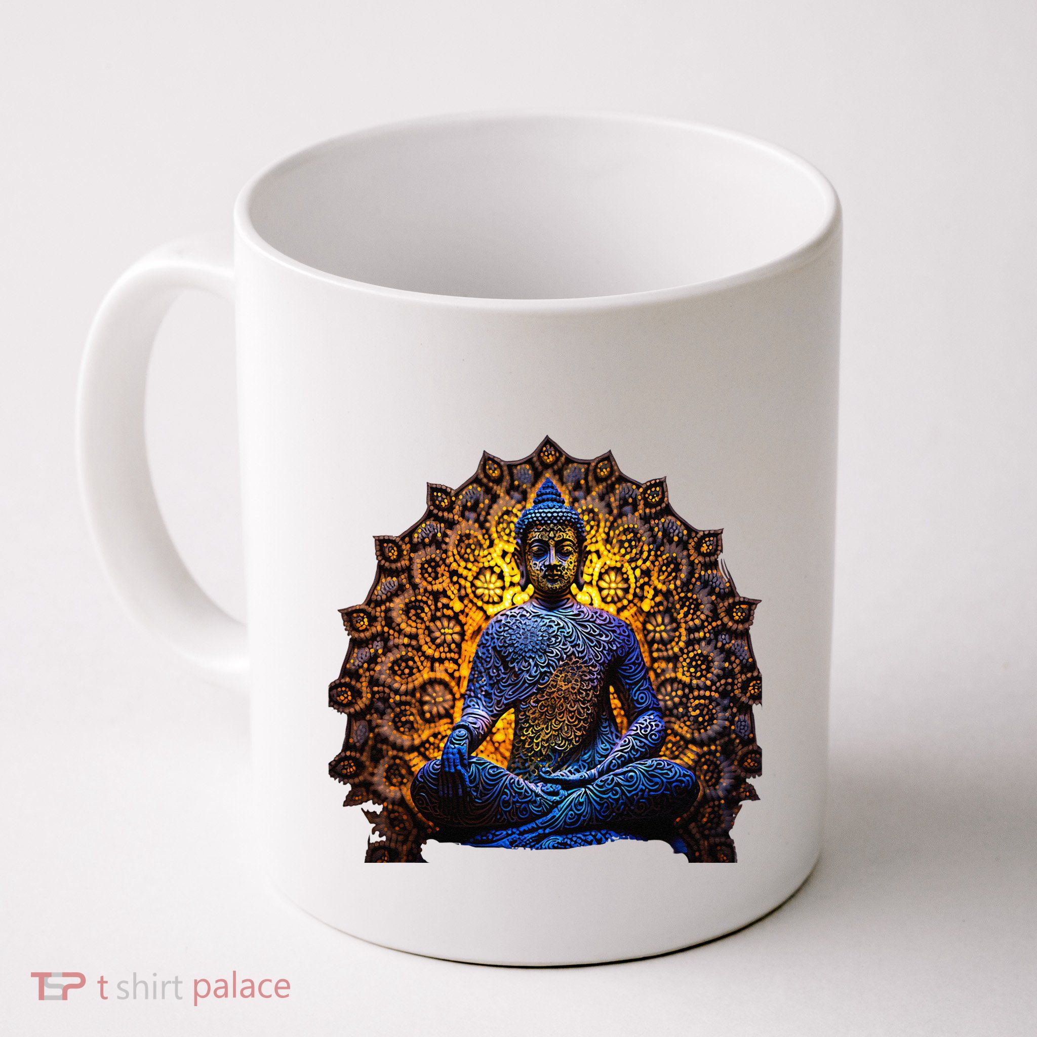 Buddha Statue Yoga Buddhist Zen Buddhism Meditation Mug
