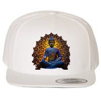 Buddha Statue Yoga Buddhist Zen Buddhism Meditation Wool Snapback Cap