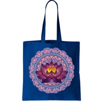 Buddhist Spiritual Yoga Art Flower Blossom Lotus Dala Gift Tote Bag