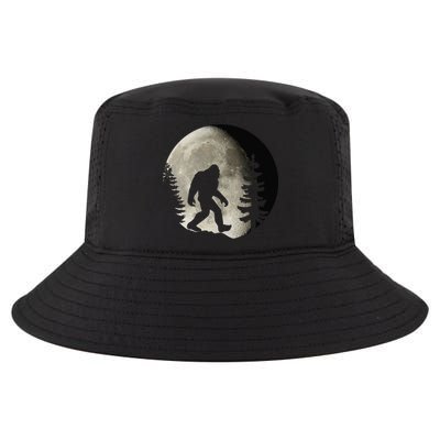 Bigfoot, Sasquatch, Yeti, Moon Cool Comfort Performance Bucket Hat