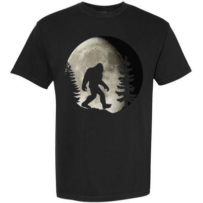 Bigfoot, Sasquatch, Yeti, Moon Garment-Dyed Heavyweight T-Shirt
