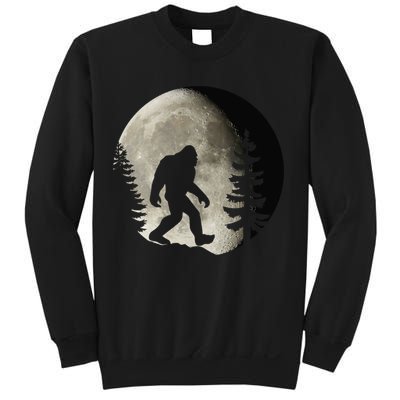 Bigfoot, Sasquatch, Yeti, Moon Sweatshirt