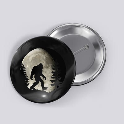 Bigfoot, Sasquatch, Yeti, Moon Button