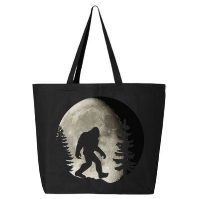 Bigfoot, Sasquatch, Yeti, Moon 25L Jumbo Tote